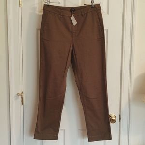 JCREW Olive Pants Size 6